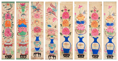 모란기명혁필화