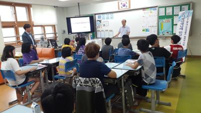 청령초 주시경한글 수업